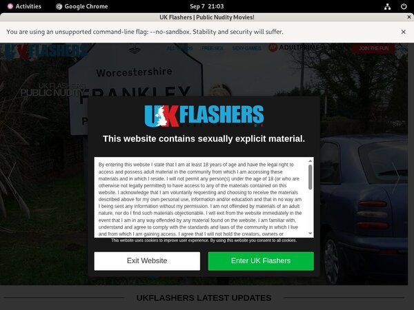 UK Flashers User Pass