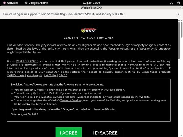 Workin Men XXX Free Login Password