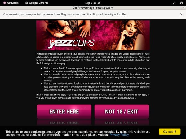 Yezzclips.com Free Passwords