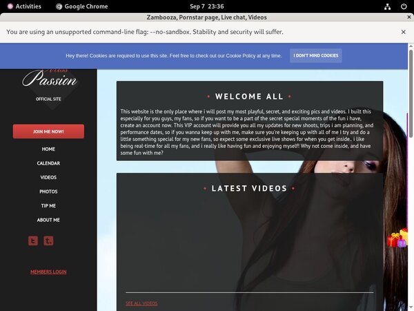 Zambooza.modelcentro.com Checkout Form