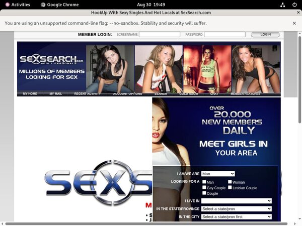 Sexsearch Discreet