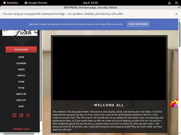 SWTFREAK Trial Login