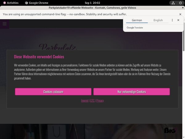 Free Parkplatzluder19.com Sign Up