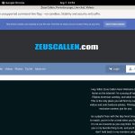 Zeuscallmodelcentro.com Discount Deal